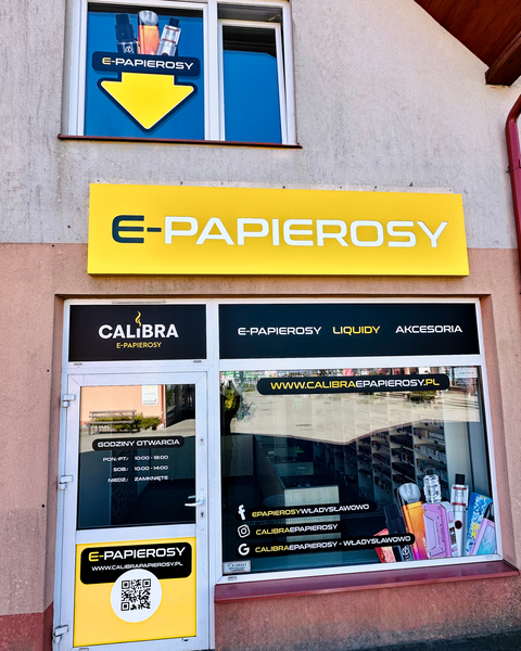 Zdjęcie na okładce dla Calibra Epapierosy - Władysławowo Vape Shop